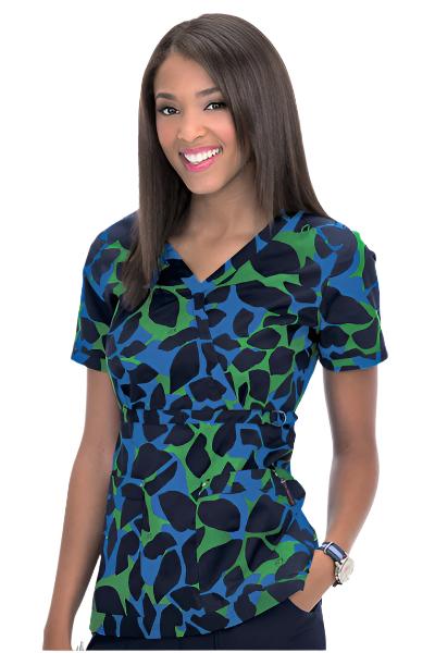 Koi Scrub Print Tops at Parker's Clothing and Shoes.