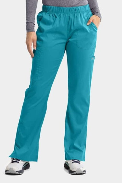 IRG Scrub Pants Edge Elastic Waist Pant 6801 in caribbean blue at Parker's Clothing & Scrubs.