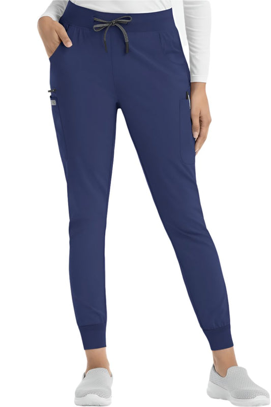 IRG Scrub Pants EPIC Jogger 9812 in navy blue at Parker's Clothing & Scrubs.