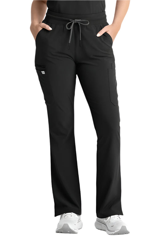 IRG Scrub Pants EPIC Flare Leg 9813 in black at Parker's Clothing & Scrubs.