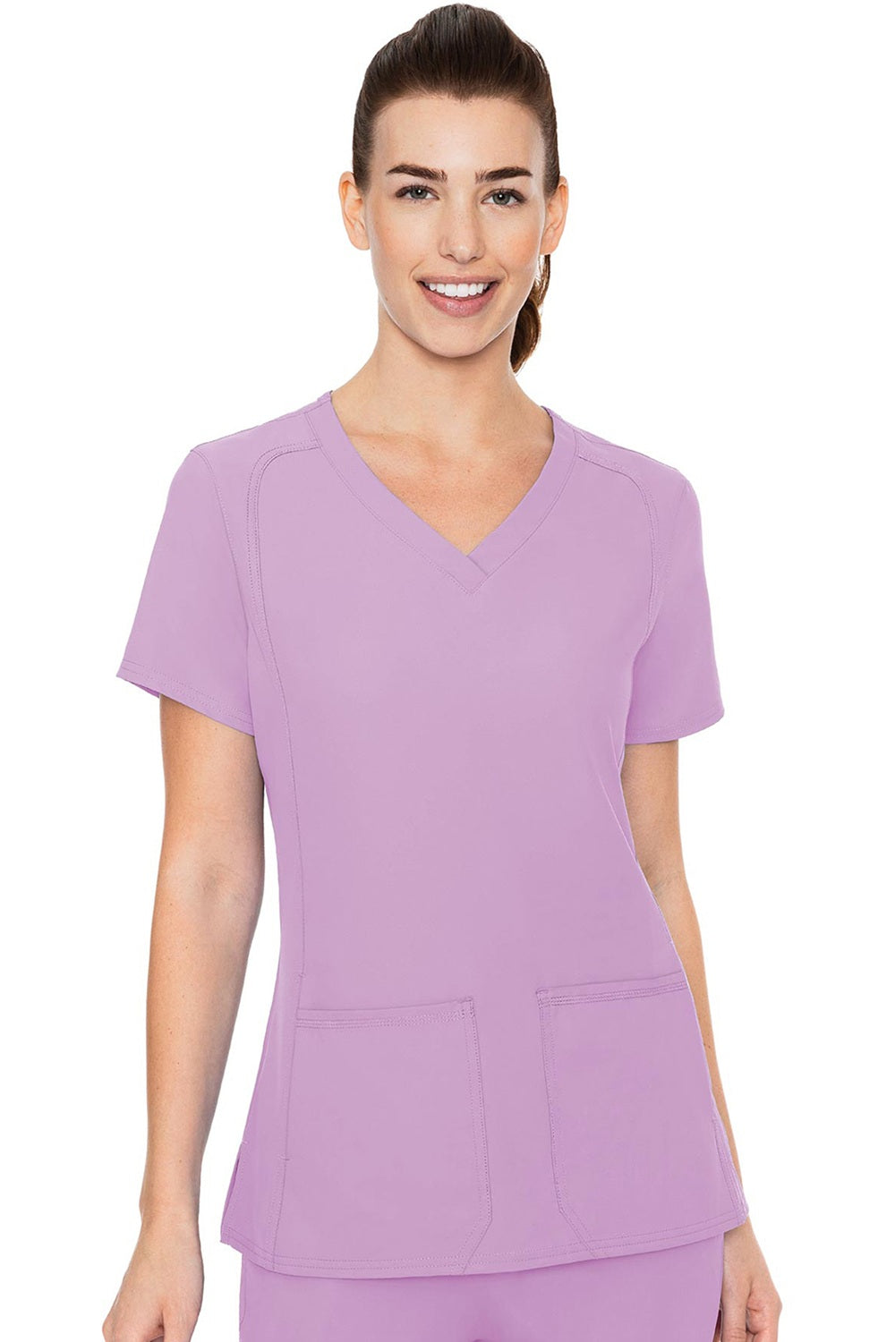 Med Couture Scrub Top Insight Side Pocket 2468
