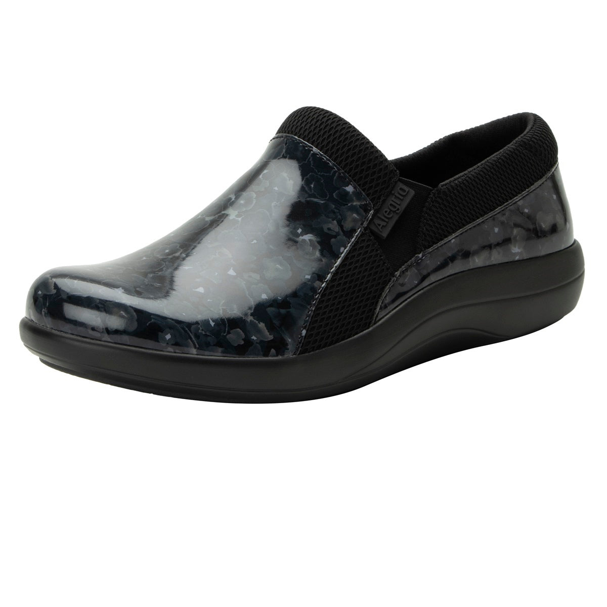 Alegria Duette Shoe in Poppy Pop Black at Parker's Clothing & Scrubs.