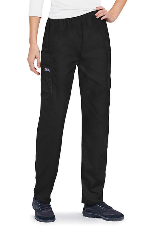 Cherokee Workwear Pants Pull On 4200 in Black at Parker's Clothing & Scrubs.