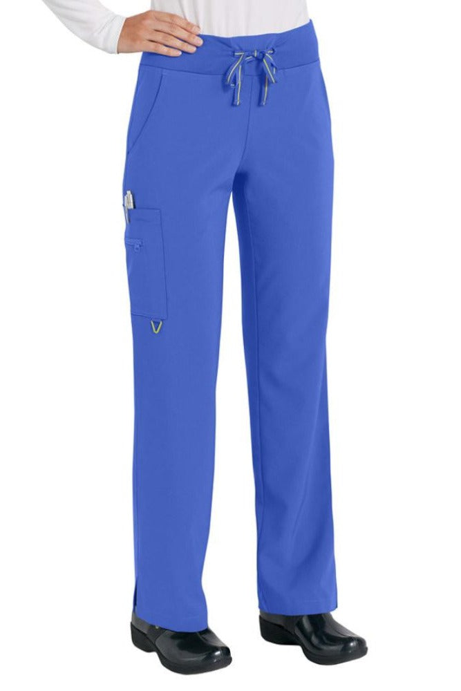 Med Couture Scrub Pant in Activate Yoga Pant in Royal at Parker's Clothing & Scrubs.