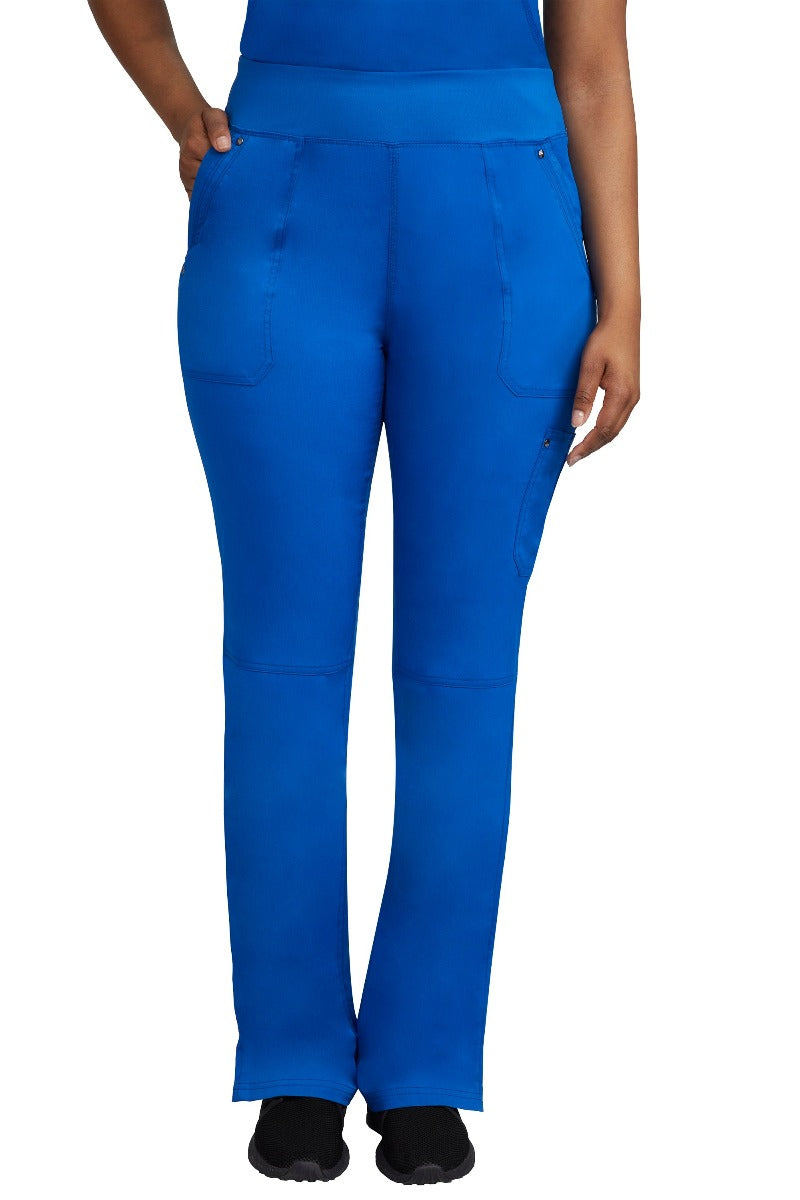Healing Hands Petite Scrub Pants Purple Label Tori Yoga in Royal at Parker's Clothing & Scrubs.