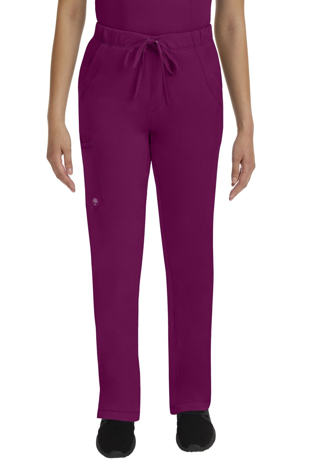Healing Hands Scrubs HH Works Rebecca Petite Scrub Pant in Wine at Parker's Clothing & Scrubs.