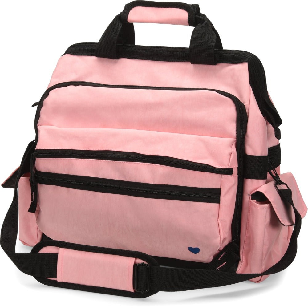 Nurse Mates Ultimate Nursing Bag in Perfect Pink at Parker's Clothing & Scrubs.
