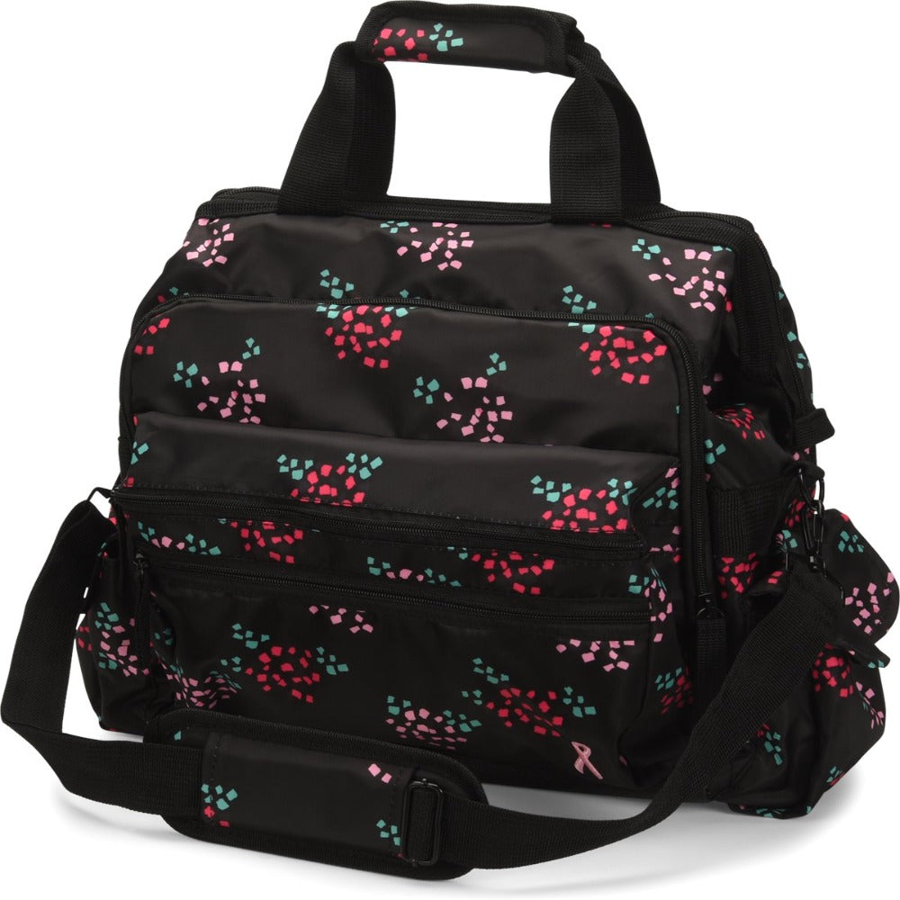 Nurse Mates Ultimate Nursing Bag in Confetti Flower at Parker's Clothing & Scrubs.