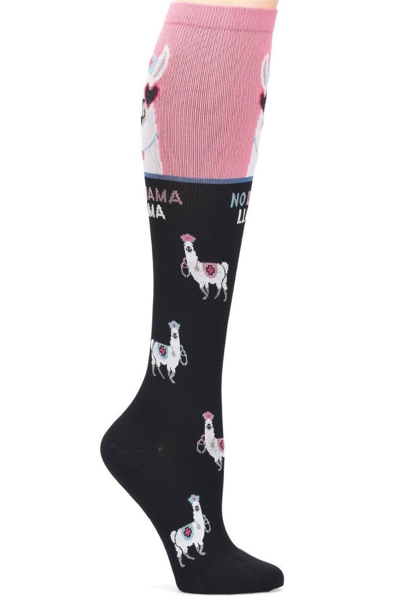 Nurse Mates Mild Compression Socks 12-14 mmHg at Parker's Clothing & Scrubs. Compression socks for nursing. Mild compression socks. No Drama Llama