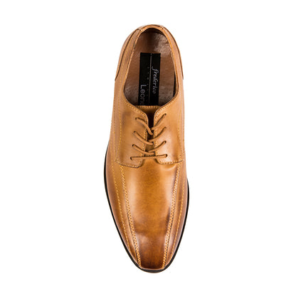Frederico Leone Regent Mens Shoe in Tan at Parker's Clothing and Shoes.