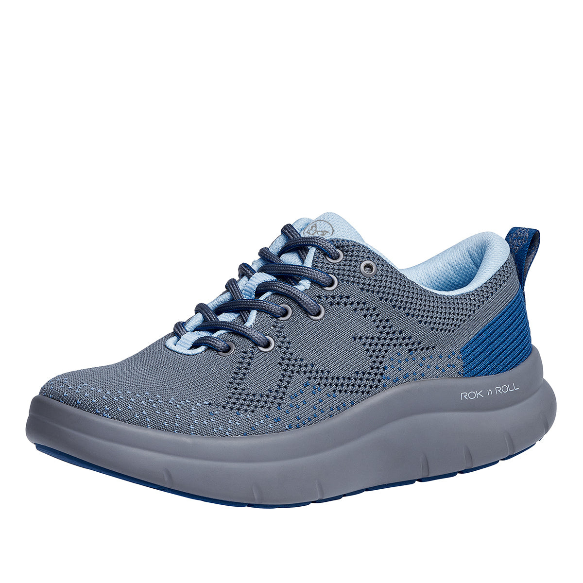 Alegria Rok N Roll Roll On Shoes in Blue Whisper at Parker's Clothing & Scrubs.
