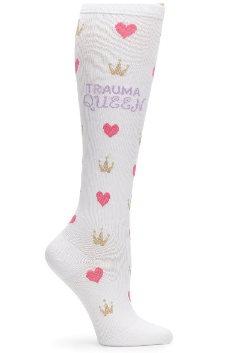 Nurse Mates Mild Compression Socks 12-14 mmHg at Parker's Clothing & Scrubs. Compression socks for nursing. Mild compression socks. Trauma Queen