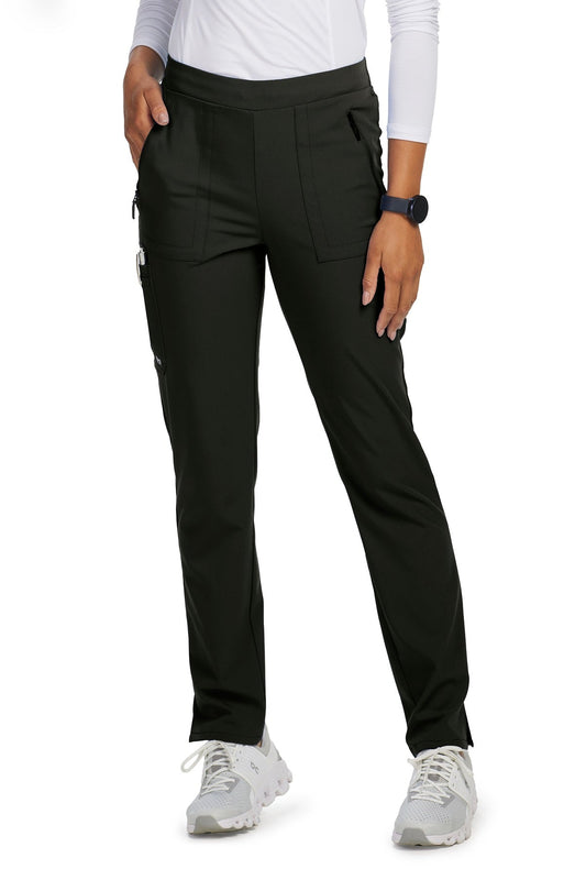 Barco Unify Petite Scrub Pants Purpose 5 Pocket in Black at Parker's Clothing and Shoes.