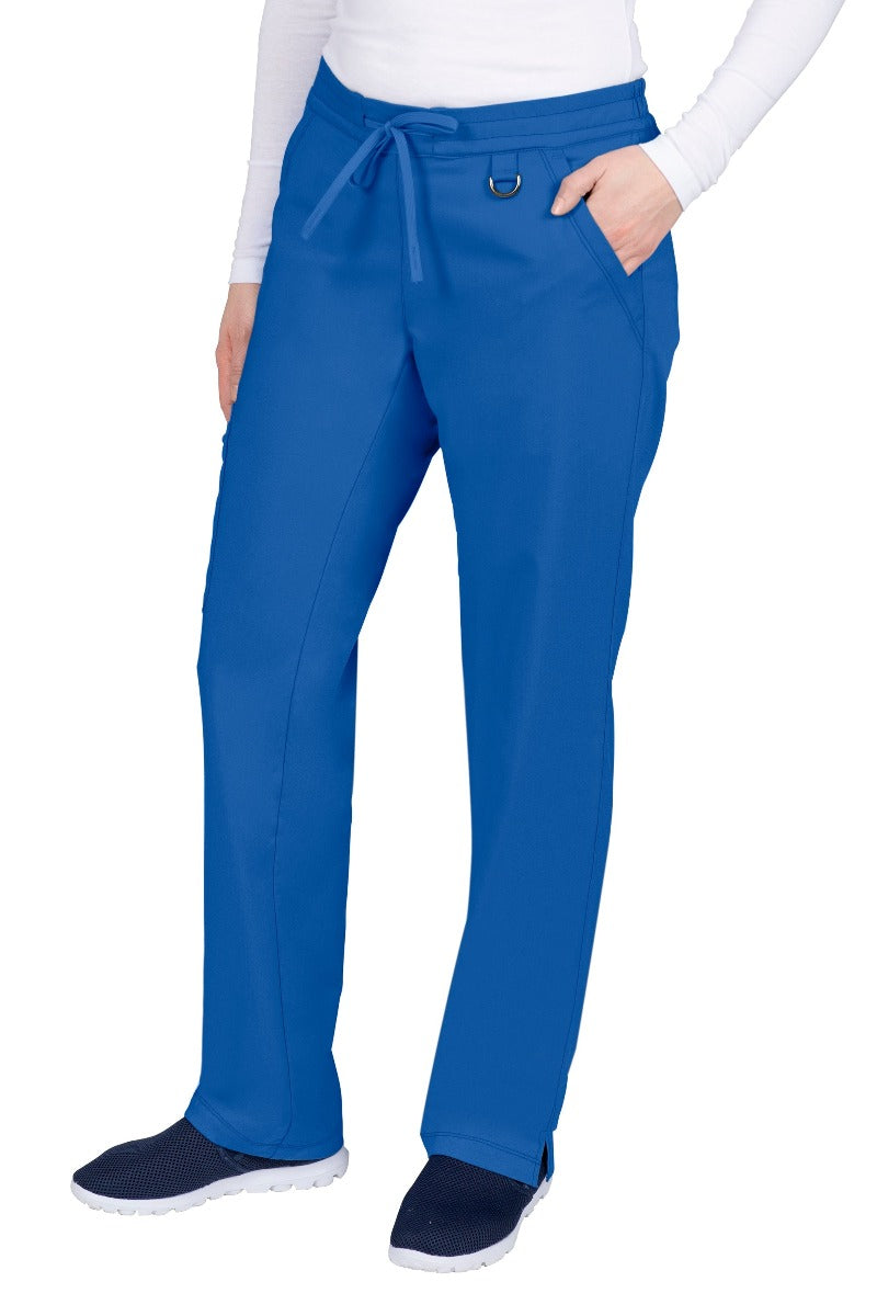 Healing Hands Purple Label Tamara scrub pants style 9181 in royal blue - professional medical scrubs with adjustable drawstring waist.