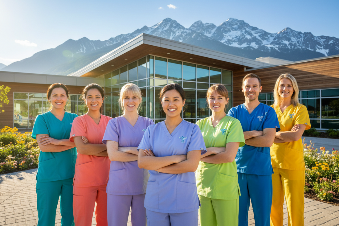 Parker's Clothing & Scrubs — scrub store in Blue Ridge, Georgia, serving healthcare workers in the North Georgia mountains.