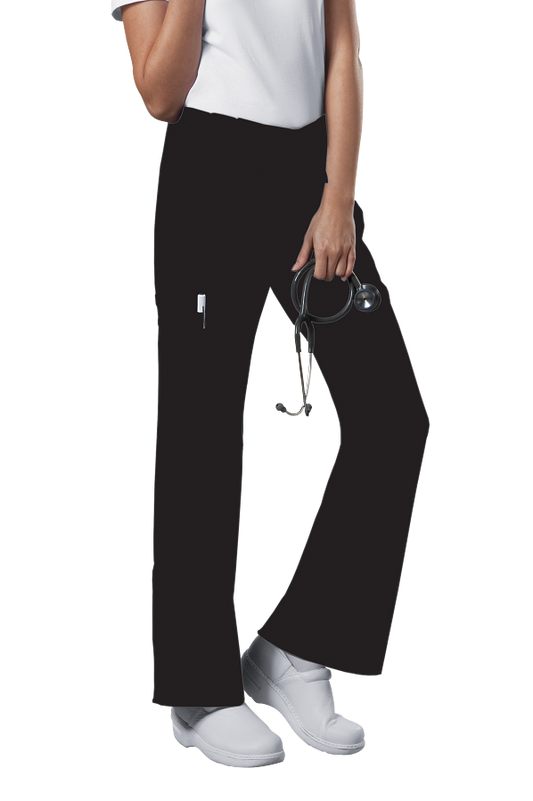 Cherokee Scrub Pants Core Stretch 4044 in Black at Parker's Clothing & Scrubs.