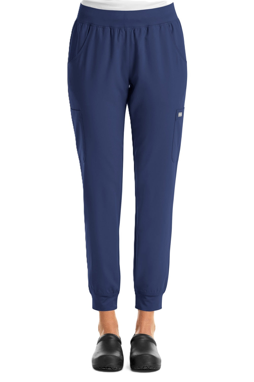 Maevn Momentum Jogger Scrub Pants in navy at Parker's Clothing & Scrubs.