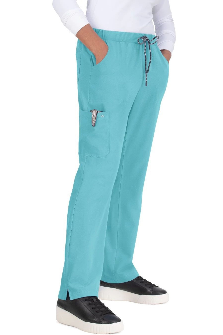 Koi Scrub Pant Next Gen Everyday Hero in Sea Glass at Parker's Clothing and Shoes.
