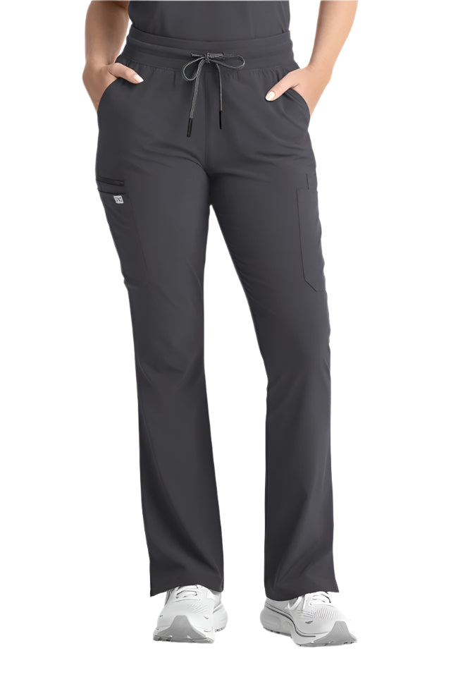 IRG Tall Scrub Pants EPIC Flare Leg 9813 in pewter at Parker's Clothing & Scrubs.