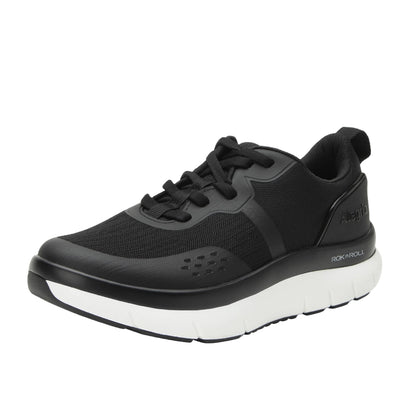 Alegria Rok N Roll Eclips Shoes in black mesh at Parker's Clothing & Scrubs.