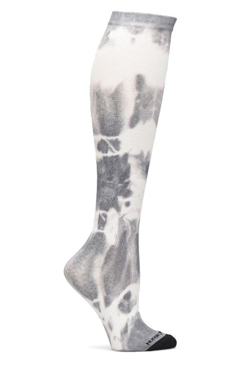 Nurse Mates Mild Compression Socks 360° Seamless 12-14 mmHg at Parker's Clothing and Shoes. Grey Cloud