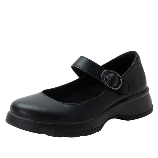 Alegria Jazmine Black Nappa Shoe at Parker's Clothing & Scrubs.