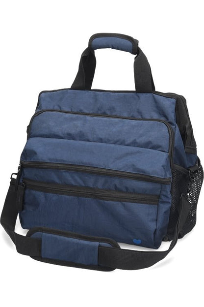 Nurse Mates Ultimate Nursing Bag in Navy Blue Tie Dye at Parker's Clothing & Scrubs.