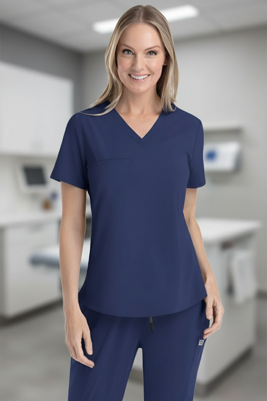 IRG EPIC V-Neck Scrub Top 4803 in royal blue at Parker's Clothing & Scrubs and online at parkersclothing.com. - Professional Hero Image