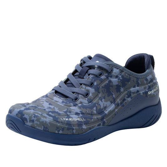 Alegria Liber8 Digi Navy Athletic Shoe