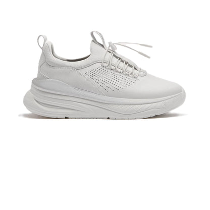 Clove Forte Supercush nursing shoe in Brilliant White — waterproof, dual-density foam cushioning
