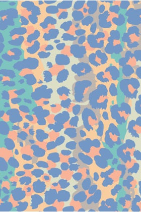 Women's knee-high wide calf compression socks in Leopurr Print print - Cutieful 10-18 mmHg moderate graduated compression for nurses and healthcare workers.