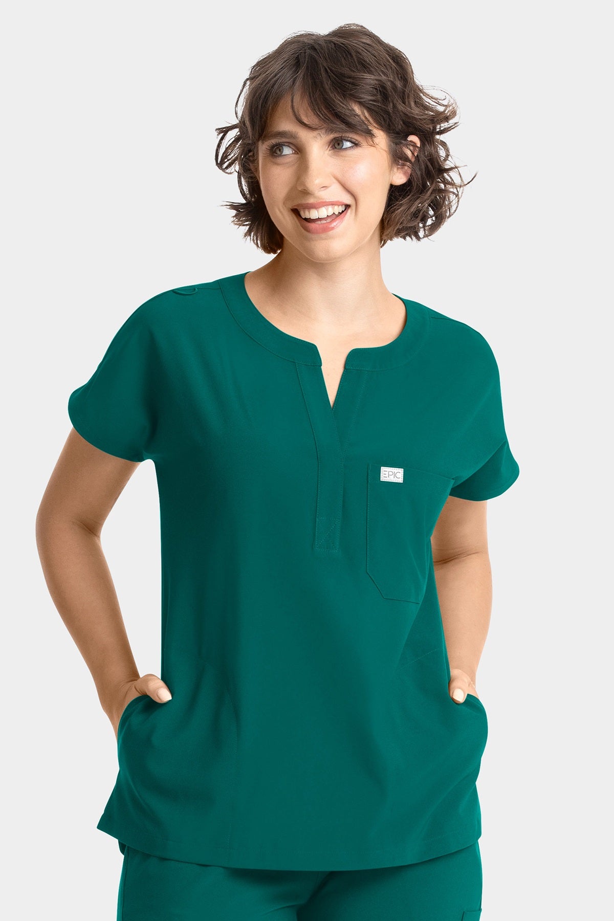 IRG EPIC 4804 Women's Dolman Scrub Top | 4-Way Stretch | XXS-3XL