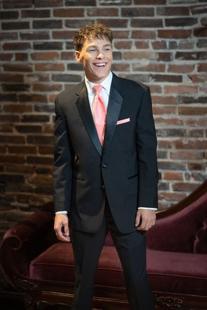 Jim's Formal Wear Stephen Geoffrey Troy Black Tuxedo – Modern Fit
