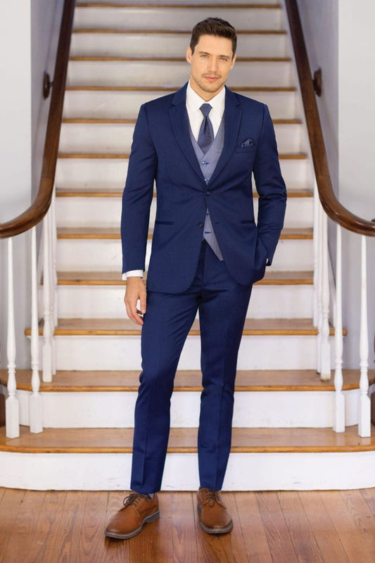 Jim's Formal Wear Michael Kors Performance Blue Tuxedo – Slim Fit
