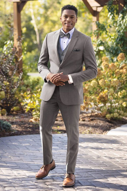 Jim's Formal Wear Michael Kors Performance Grey Tuxedo – Slim Fit
