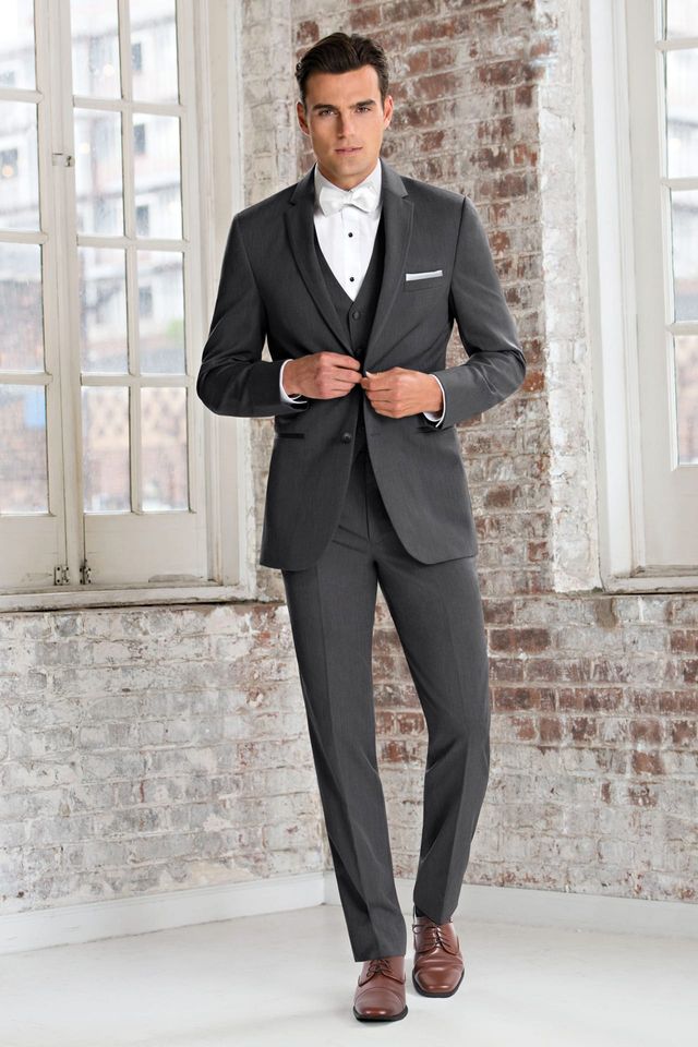 Jim's Formal Wear Michael Kors Sterling Steel Grey Tuxedo – Slim Fit
