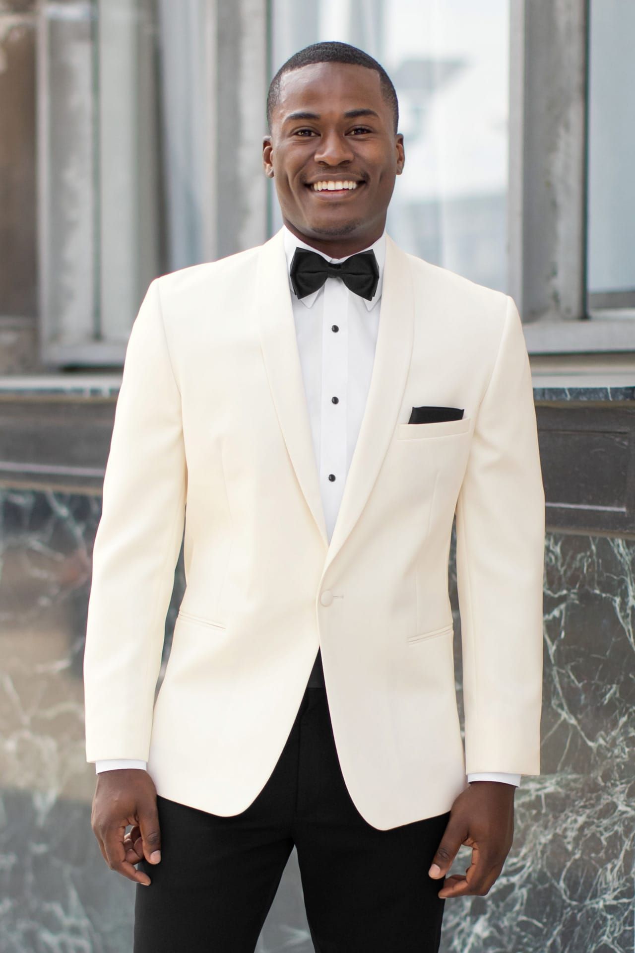 Jim's Formal Wear Stephen Geoffrey Classic Shawl Ivory Tuxedo – Modern Fit
