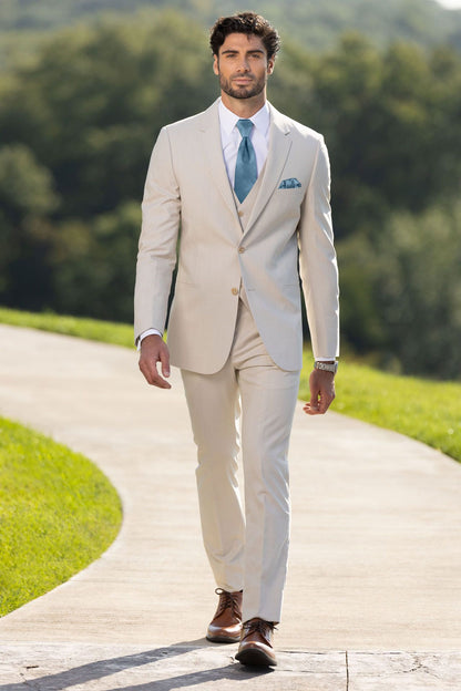 Jim's Formal Wear Michael Kors Performance Tan Tuxedo – Slim Fit
