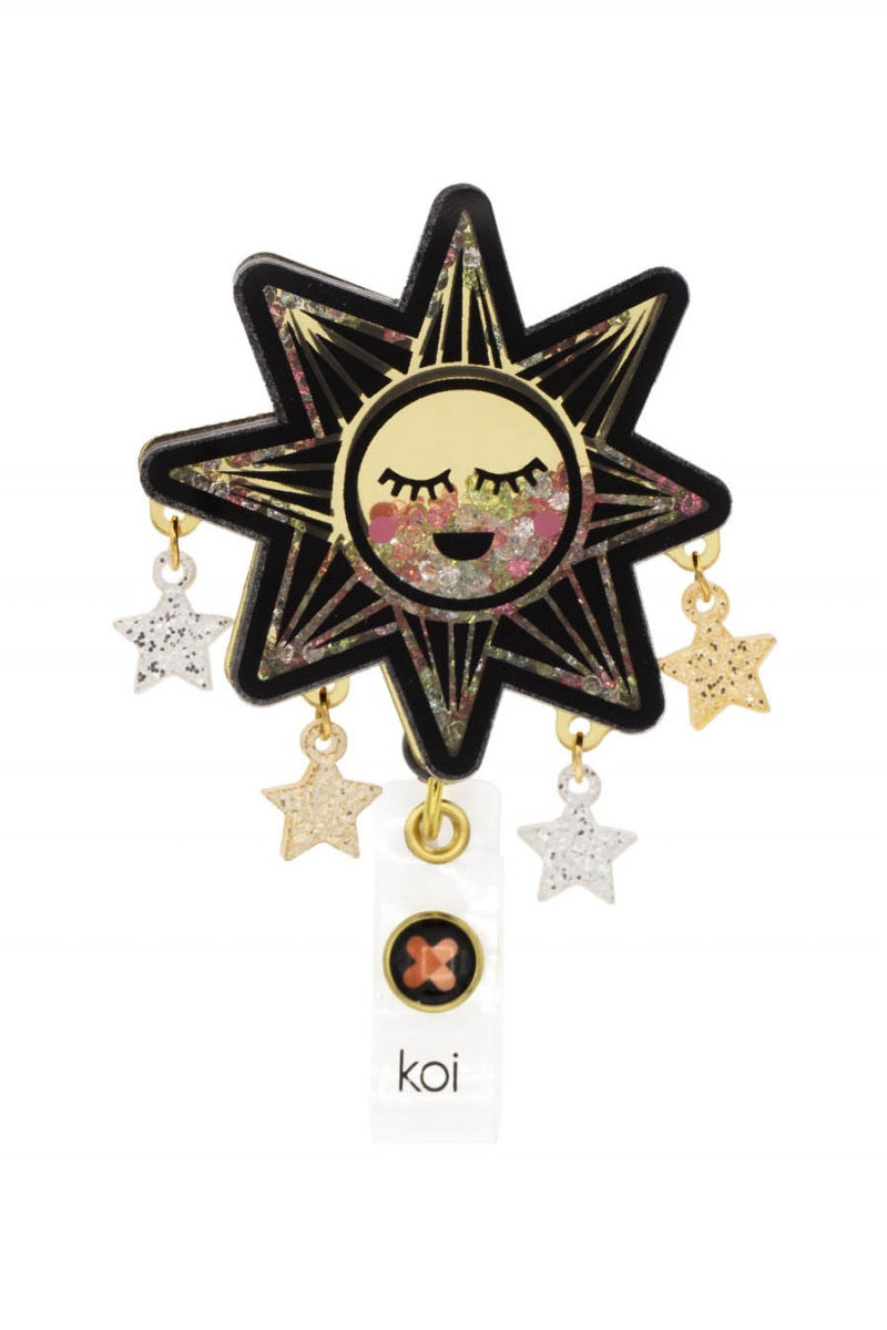 koi A156A Shaker Retractable Badge Reels | Artist Series | 20+ Designs
