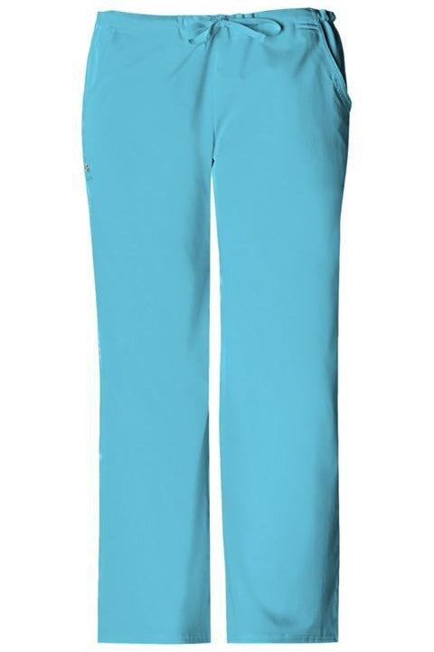 Cherokee Luxe Scrub Pants in Light Blue Clearance Sale at Parker's Clothing and Shoes.