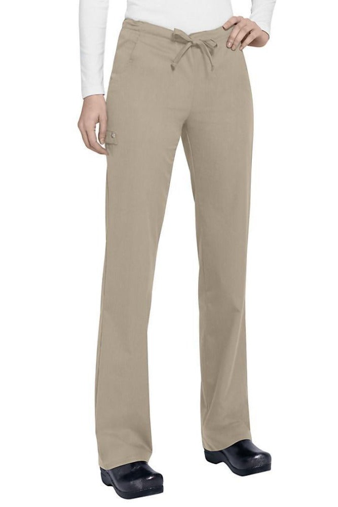 Cherokee Luxe Scrub Pants in Khaki Clearance Sale at Parker's Clothing and Shoes.
