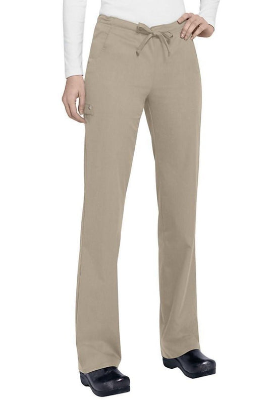 Cherokee Luxe Scrub Pants in Khaki Clearance Sale at Parker's Clothing & Scrubs.