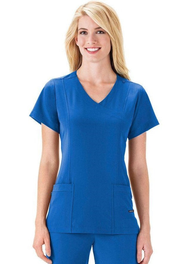 Jockey Scrub Top Classic V Neck in Royal at Parker's Clothing and Shoes.