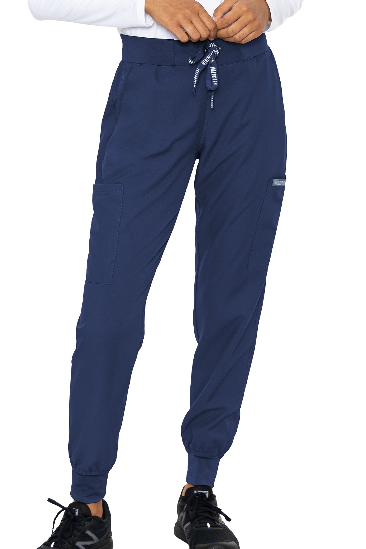 Med Couture Scrub Pants Insight Jogger Pant in Navy at Parker's Clothing and Shoes.
