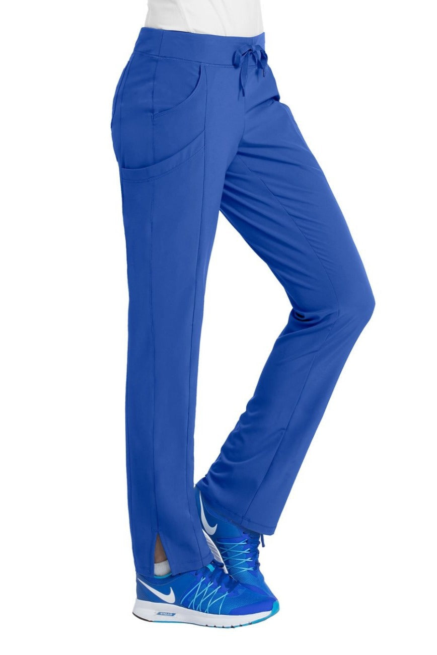 Med Couture Scrub Pants 4-Ever Flex Carly in Royal at Parker's Clothing and Shoes.
