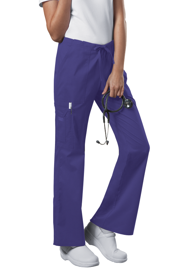 Cherokee Scrub Pants Core Stretch 4044 in Grape at Parker's Clothing & Scrubs.