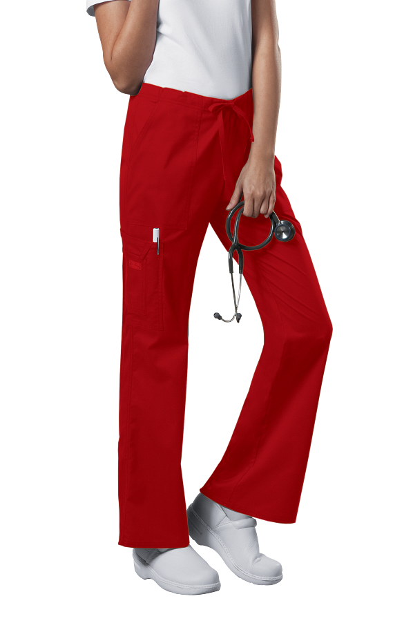 Cherokee Scrub Pants Core Stretch 4044 in Red at Parker's Clothing & Scrubs.