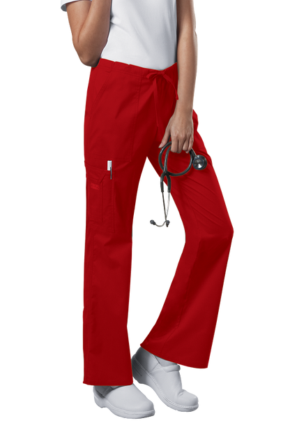 Cherokee Scrub Pants Core Stretch 4044 in Red at Parker's Clothing & Scrubs.