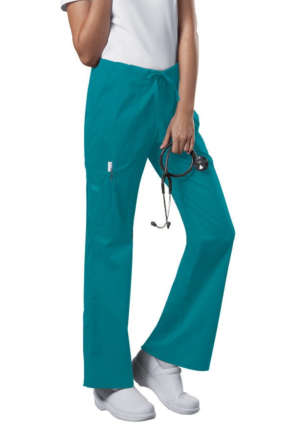 Cherokee Scrub Pants Core Stretch 4044 in Teal Blue at Parker's Clothing & Scrubs.