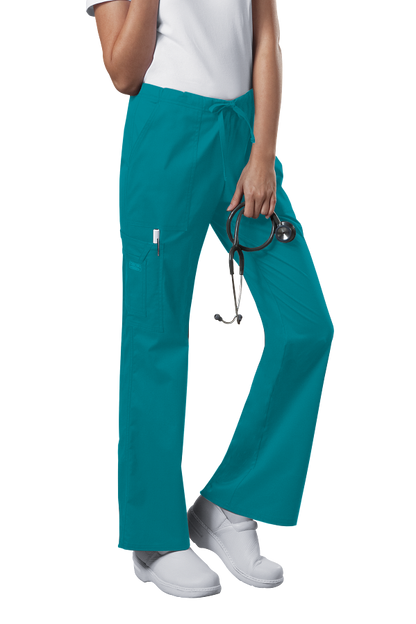 Cherokee Scrub Pants Core Stretch 4044 in Teal Blue at Parker's Clothing & Scrubs.